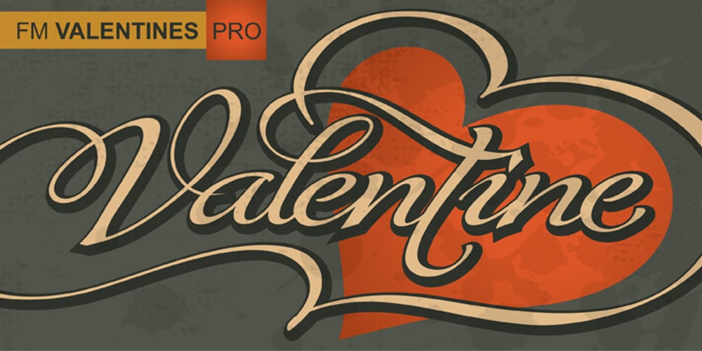 FM Valentines PRO font