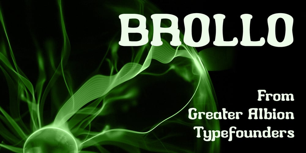 Brollo font