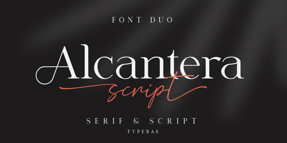 Alcantera font