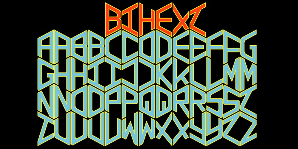 Bihext font