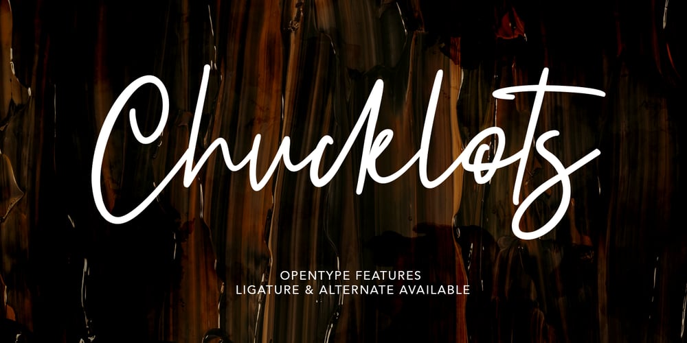 Chucklots font