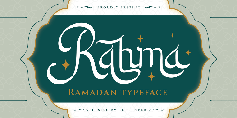 Rahma font