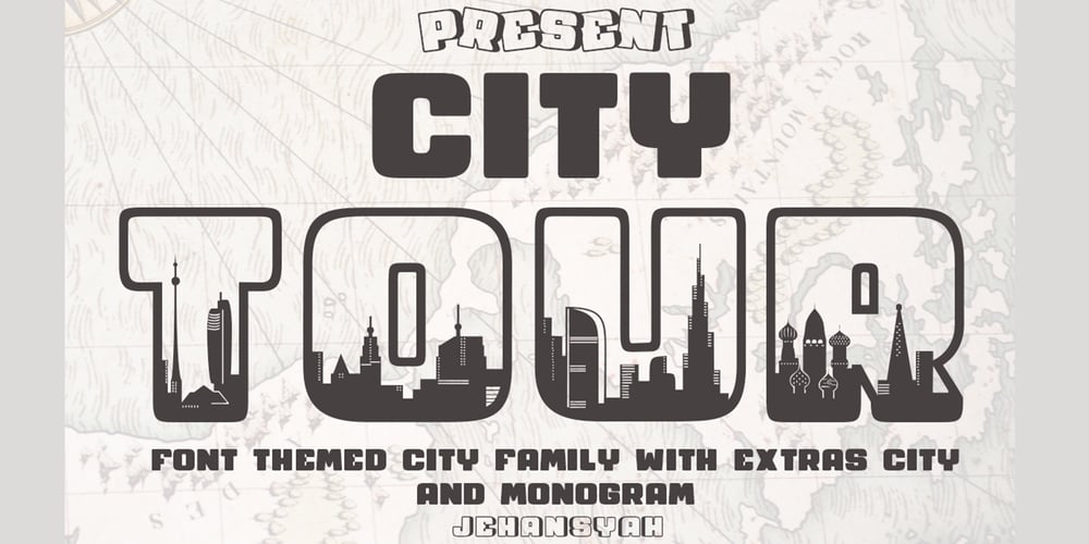 City Tour font