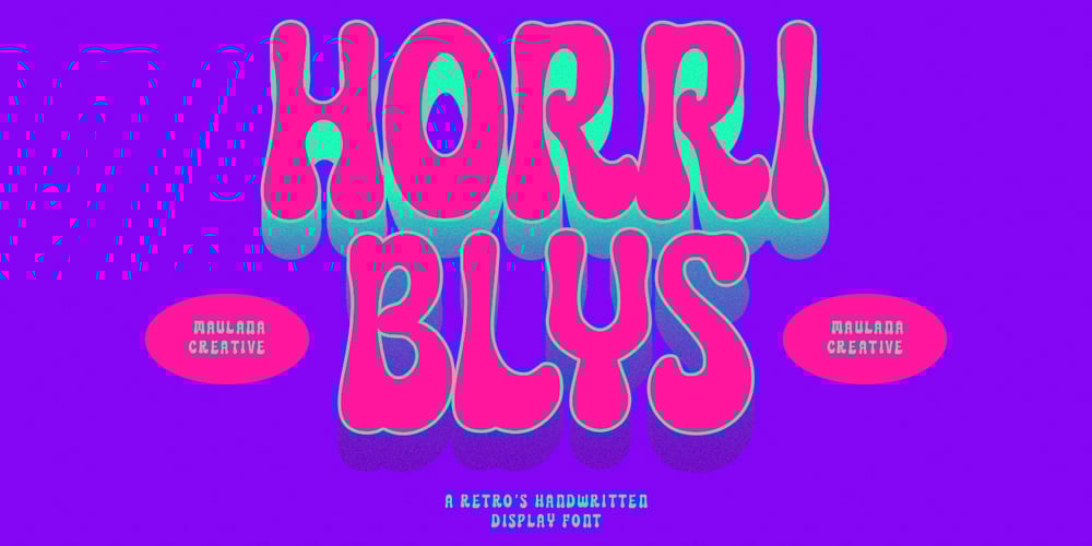 Horriblys font