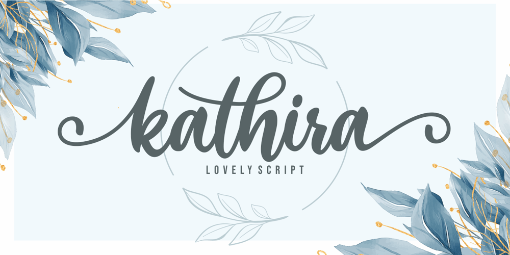 Kathira font