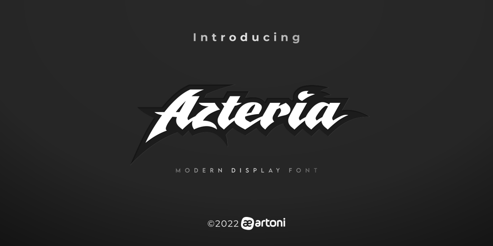 Azteria font