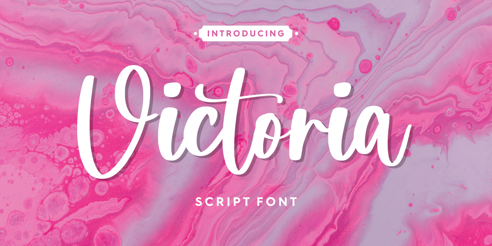 Victoria font
