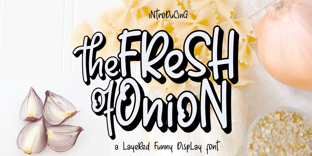 Fresh Onion font