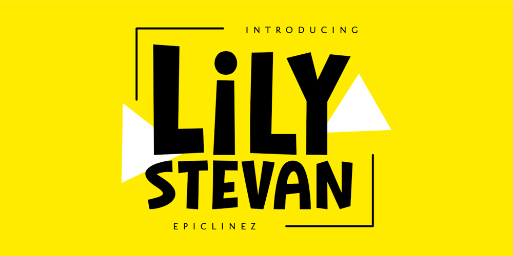 Lily Stevan font
