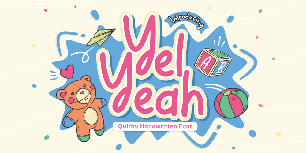 Yel Yeah font