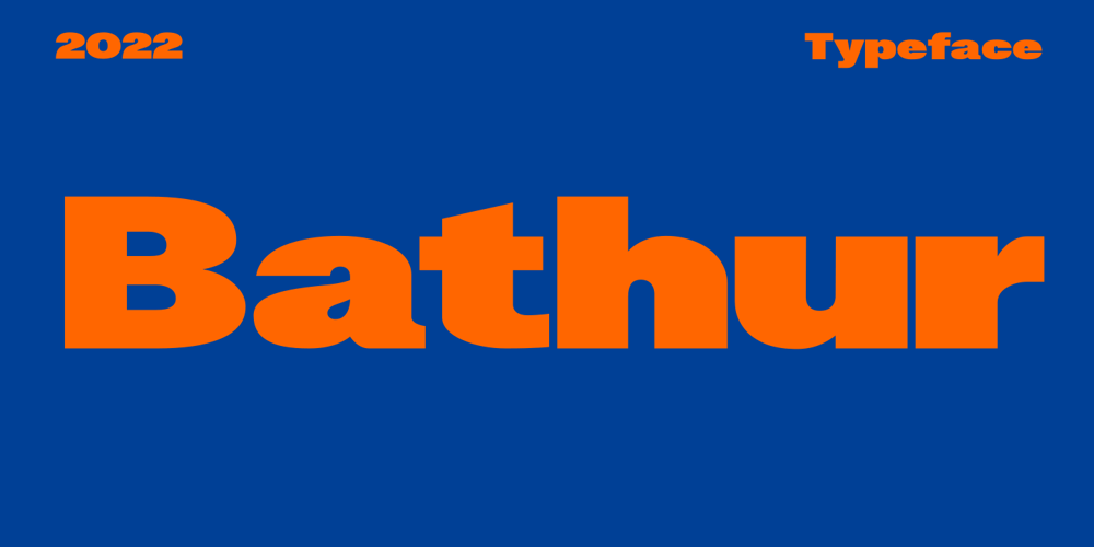 Bathur font