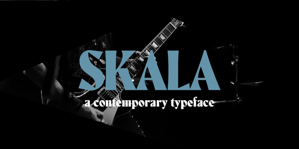 Skala Display font