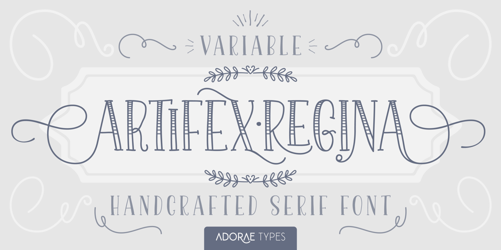 Artifex Regina font