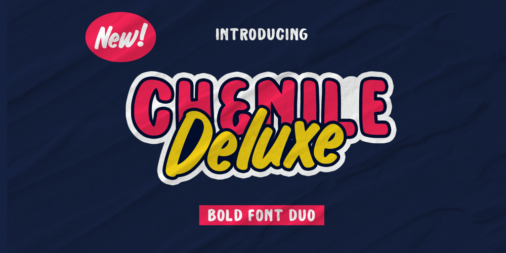 Chenile Deluxe font