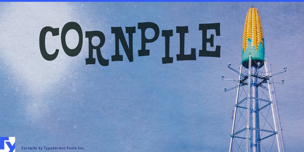 Cornpile font