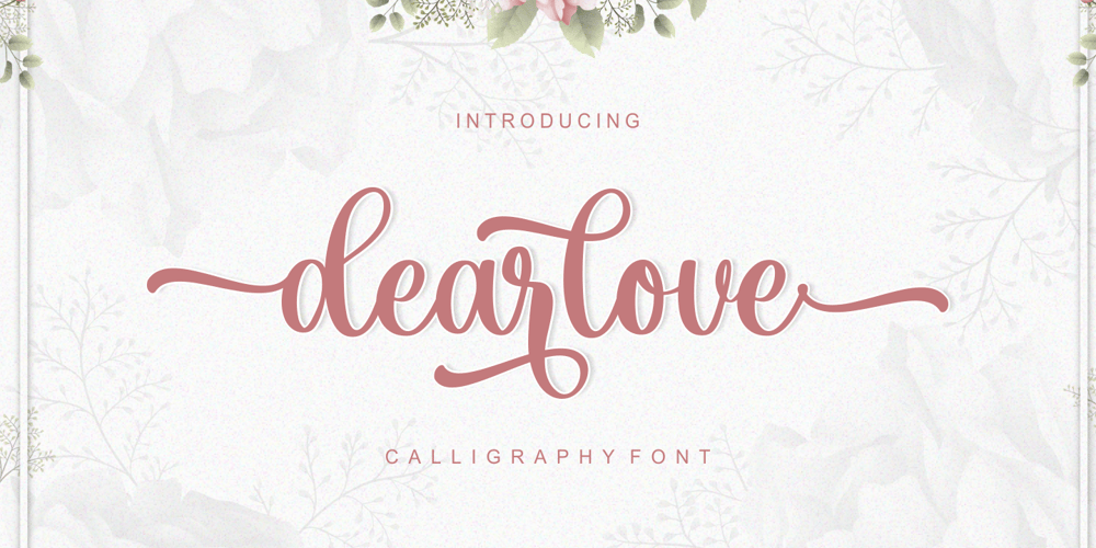 Dearlove font