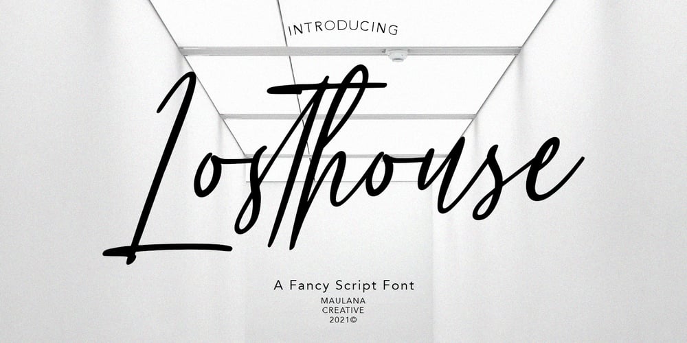 Losthouse font