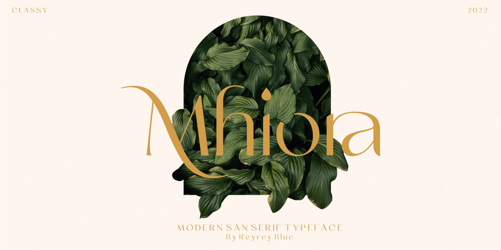 Mhiora font