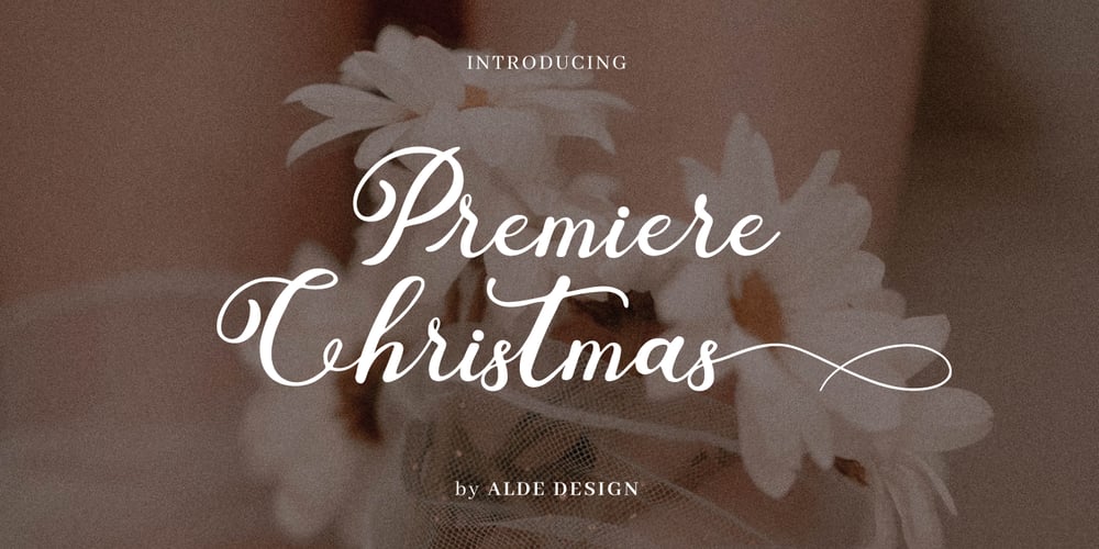Premiere Christmas font