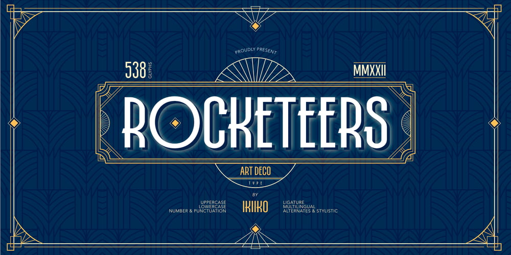 Rocketeers font