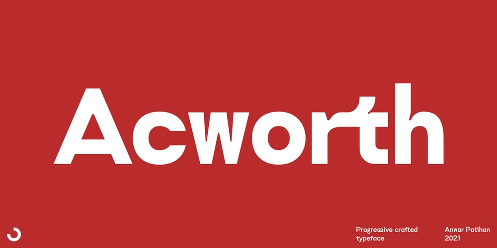 Acworth font