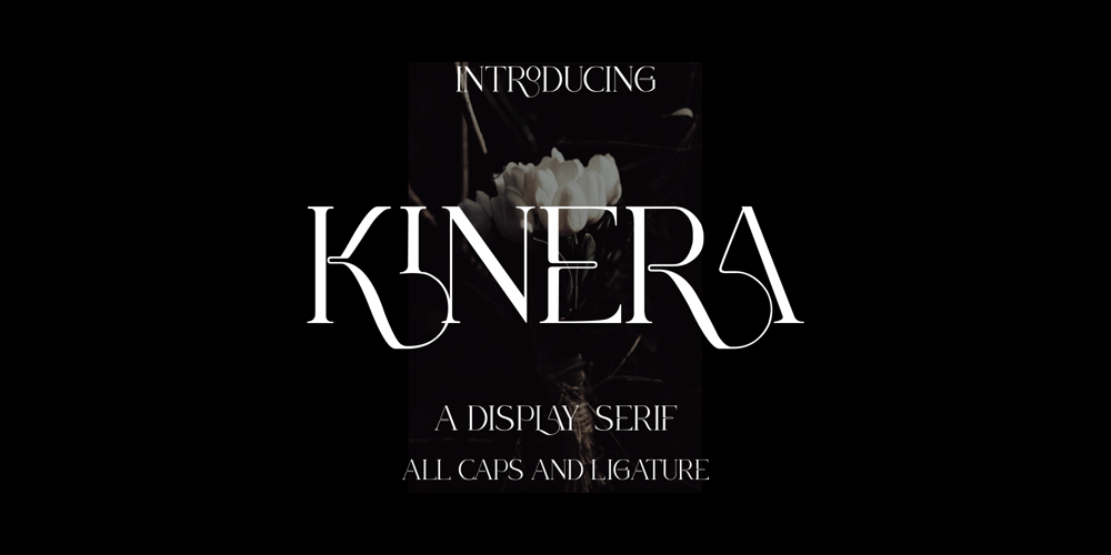 Kinera font