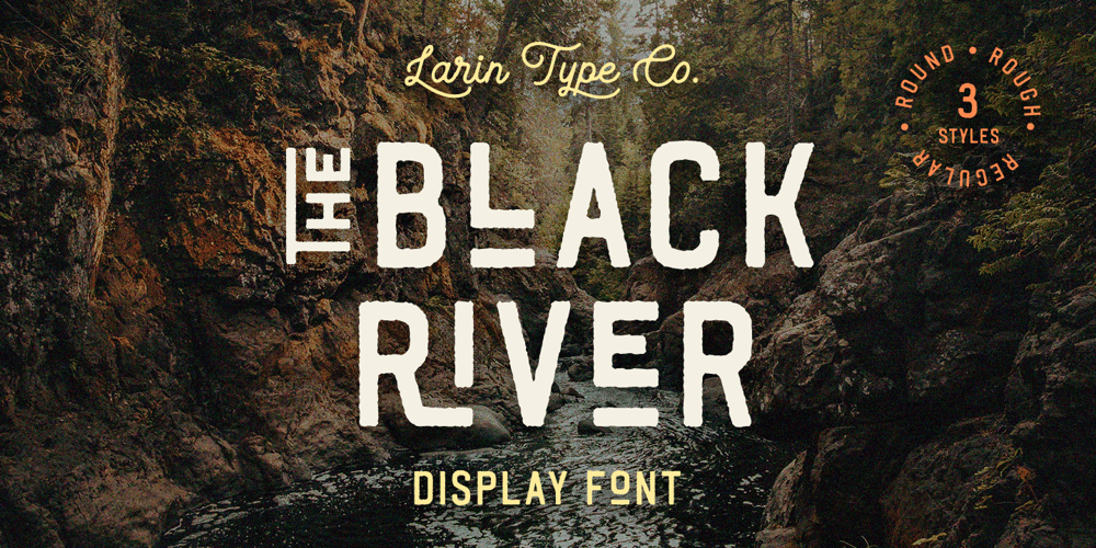 Black River font