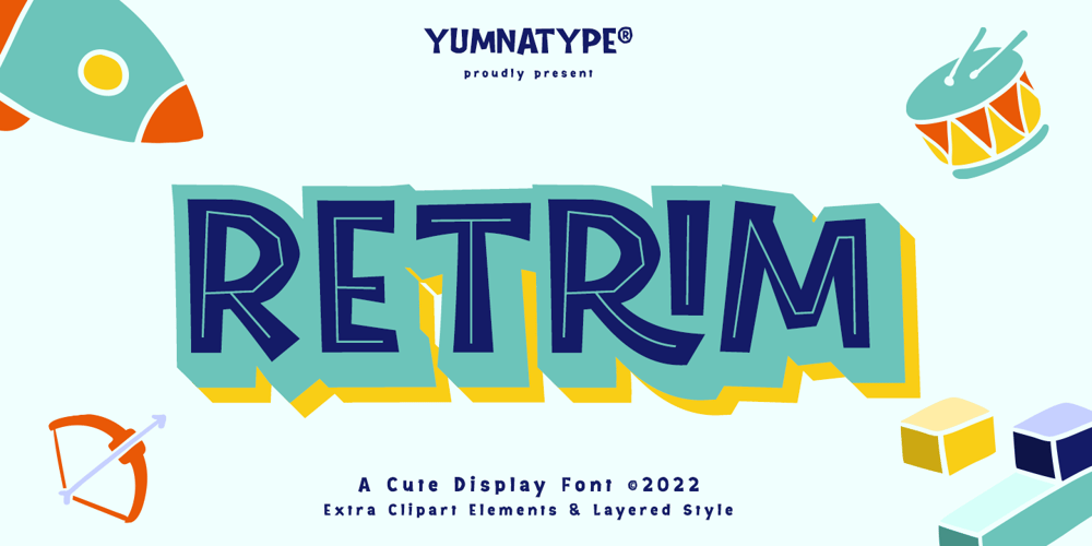 Retrim font
