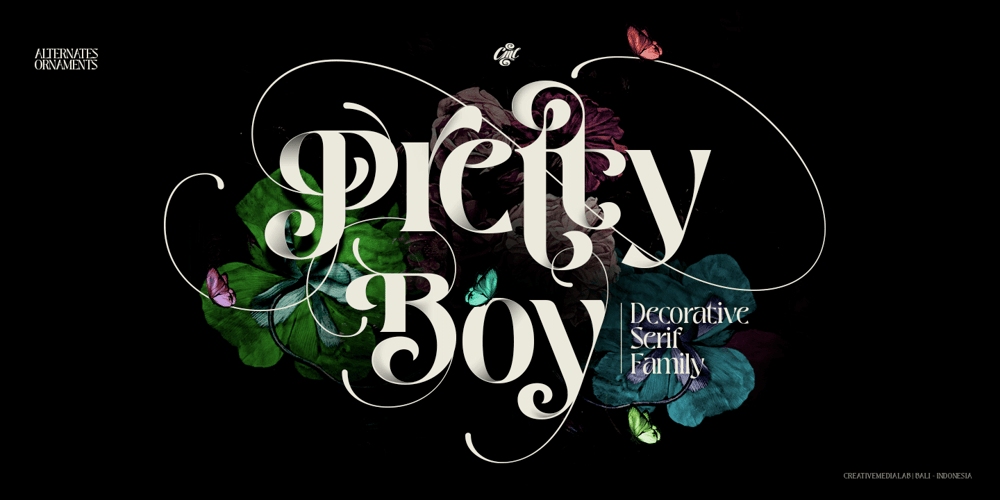 Pretty Boy font