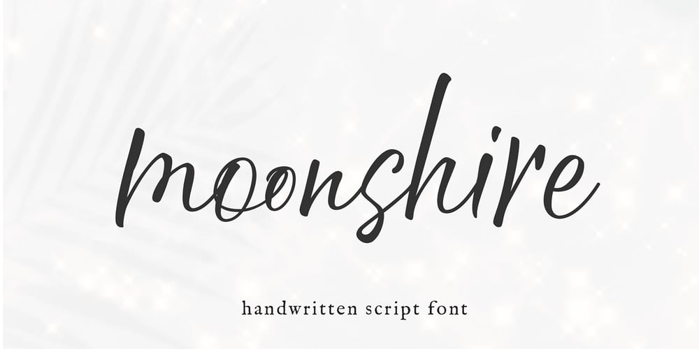 Moonshire font