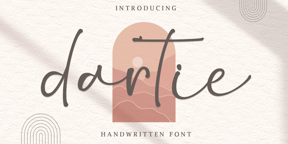 Dartie font