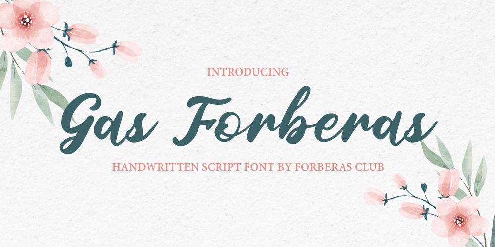 Gas Forberas font