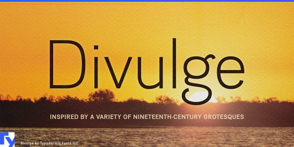 Divulge font