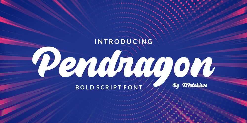 Pendragon font