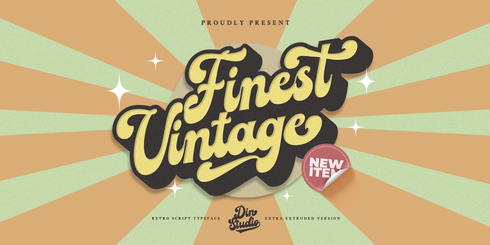 Finest Vintage font