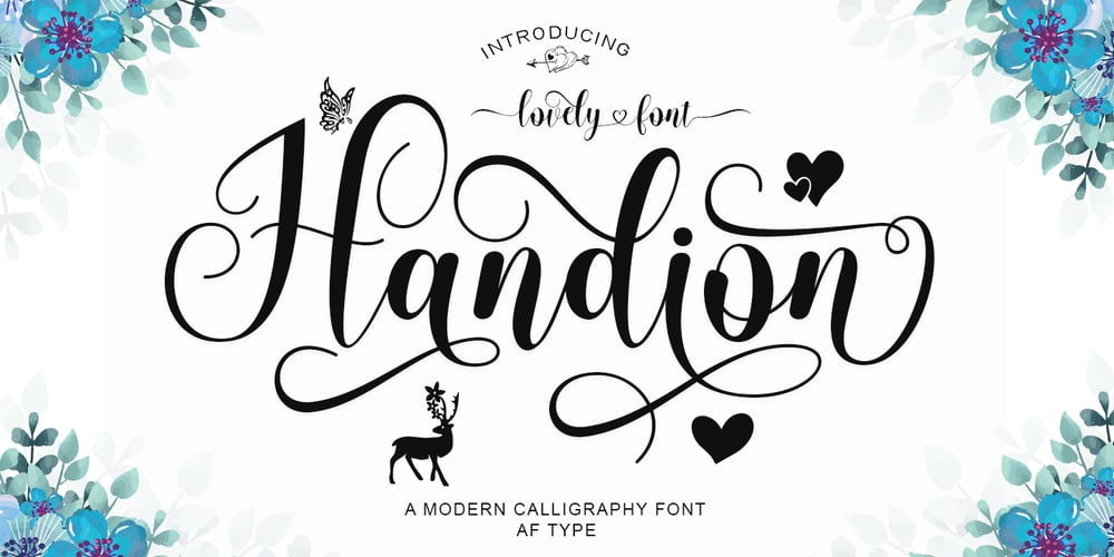 Handion font