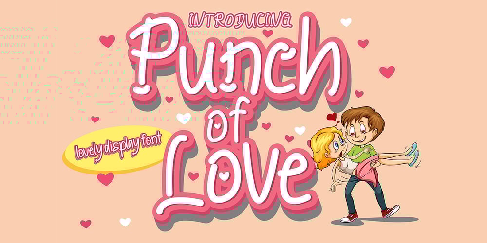 Punch of Love font