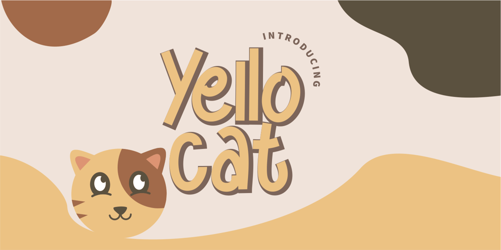 Yello Cat font