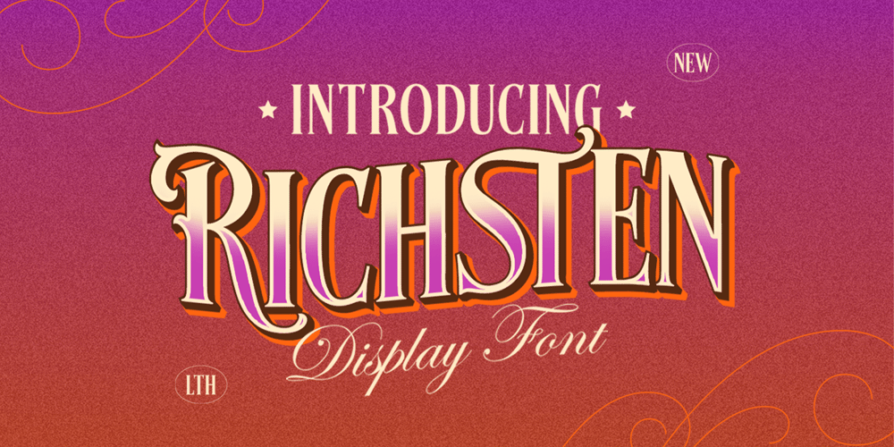 Richsten font