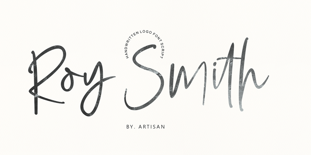 Roy Smith font