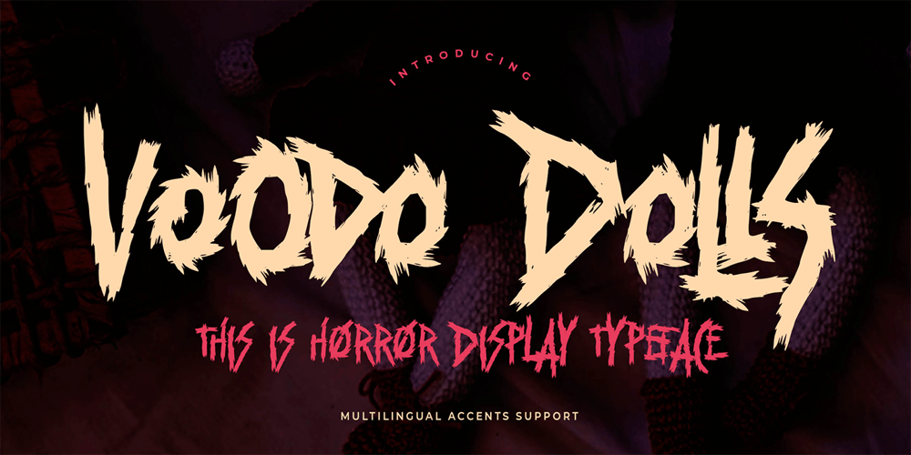 Voodo Dolls font