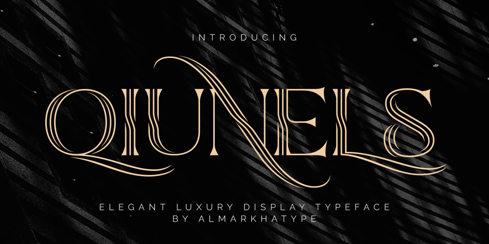 Qiunels font