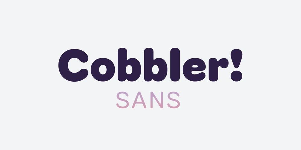 Cobbler Sans font