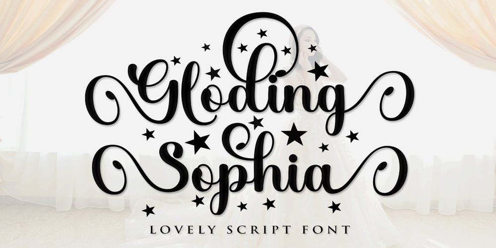 Gloding Sophia Script font