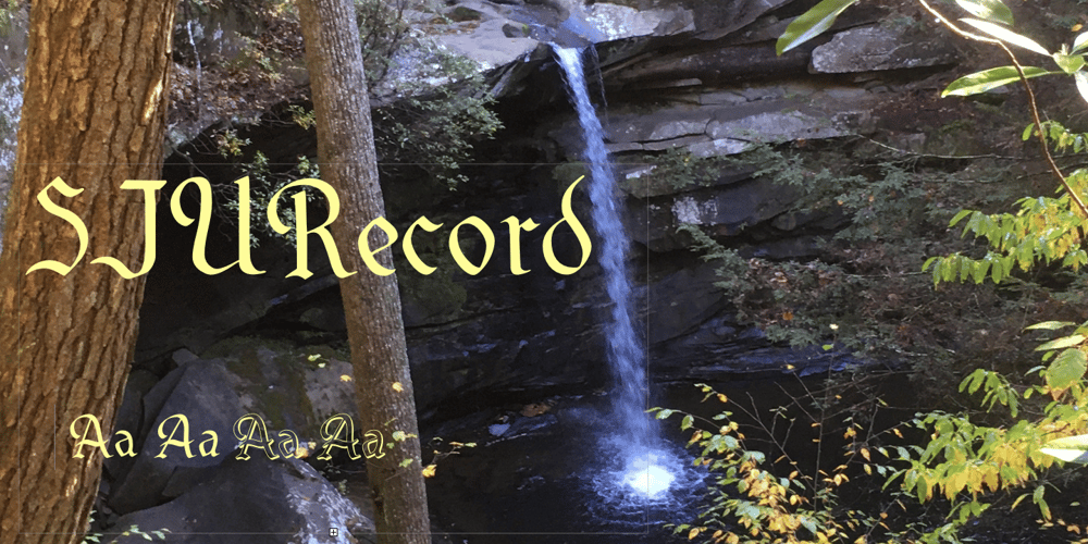 SJURecord font