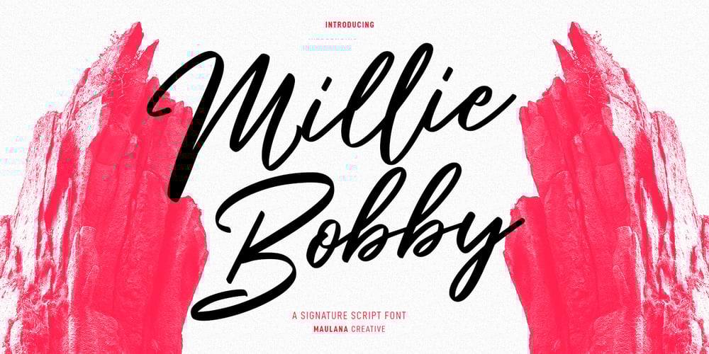Millie Bobby font