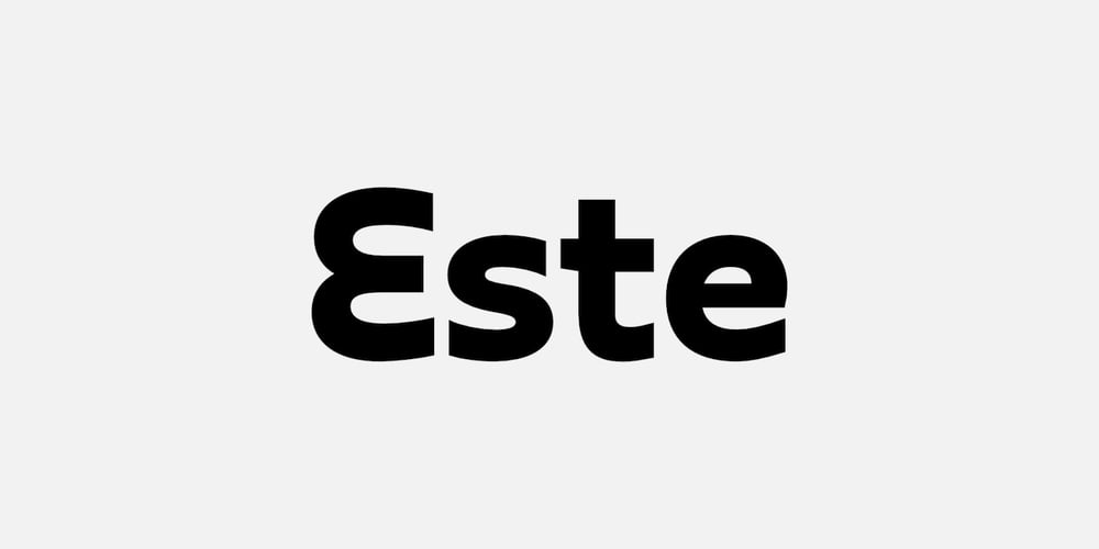 Este font