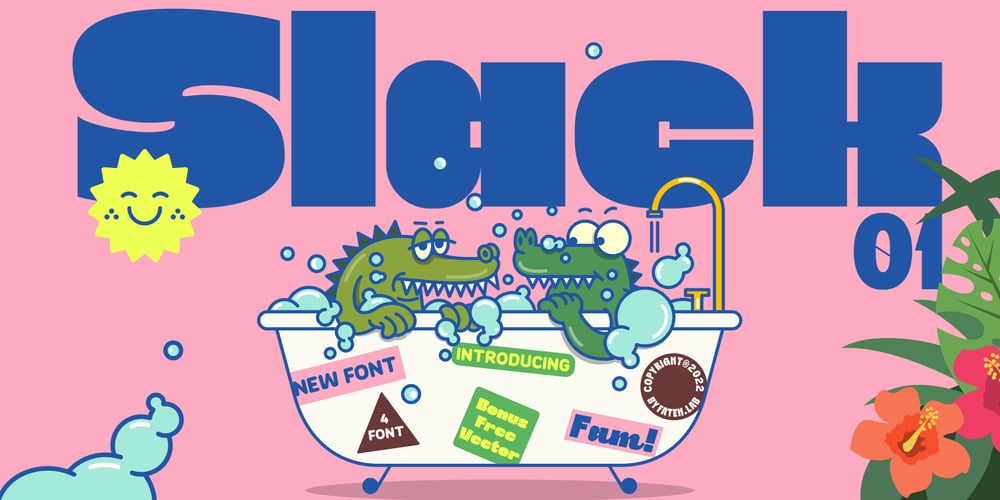 Slack 01 font