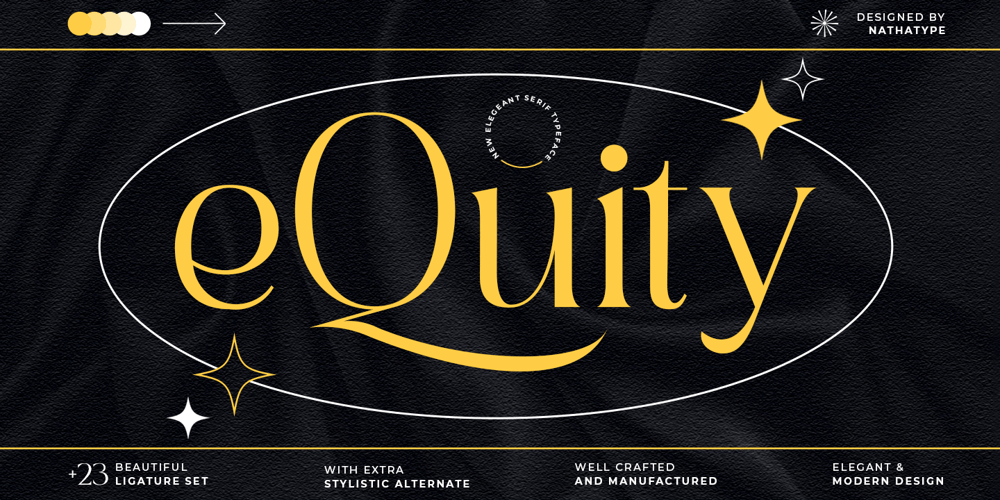 EQuity font