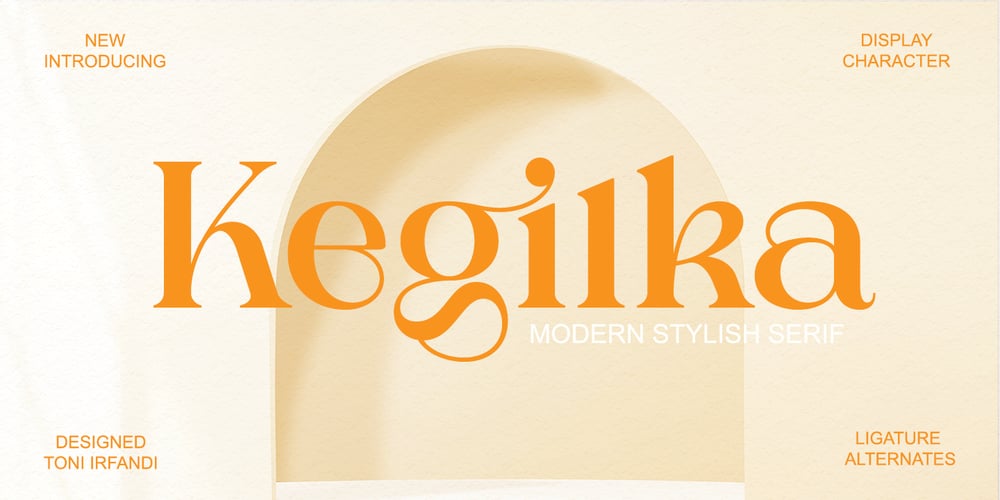 Kegilka font